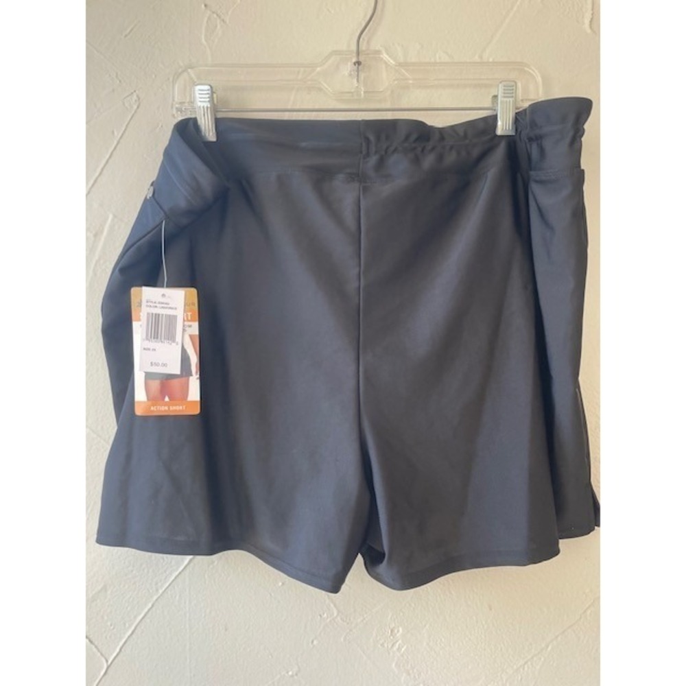 ZeroXposur Sun Smart Black Action short UPF 30+ Size 2x - Picture 3 of 3